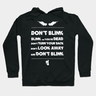 Blink! (White) Hoodie